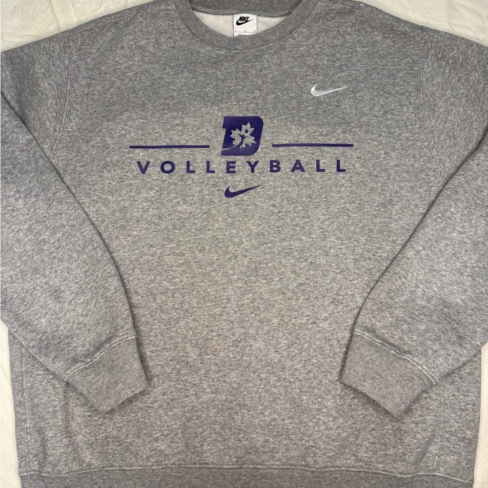 Nike Gray Volleyball Men's Sweater